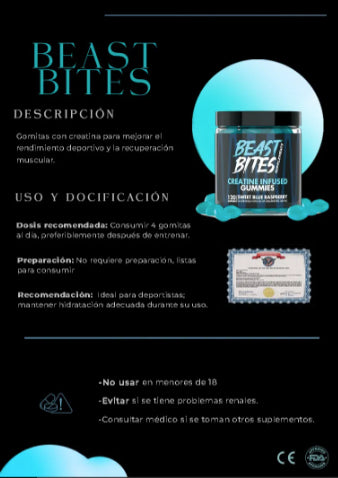 Creatina en Gomitas