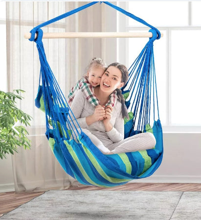 Silla Hamaca Columpio Resistente para Interior y Exterior